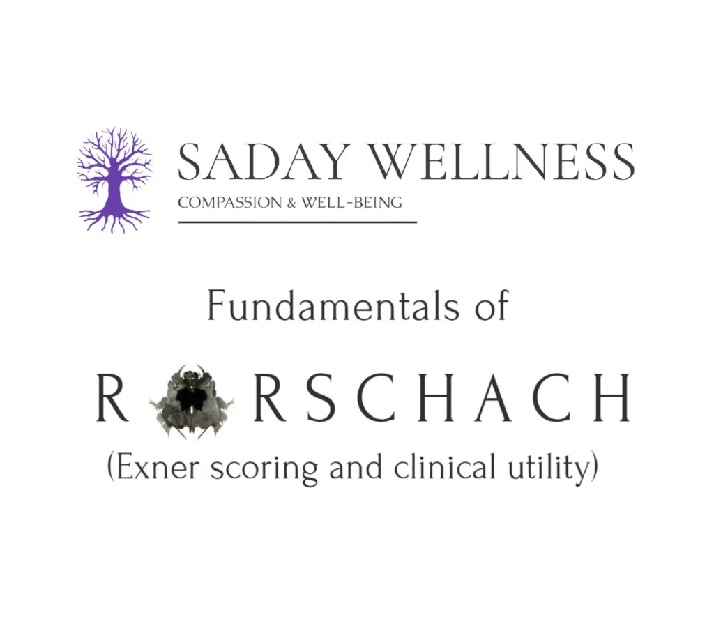 Fundamentals of Rorschach (Exner Scoring & Clinical Utility)